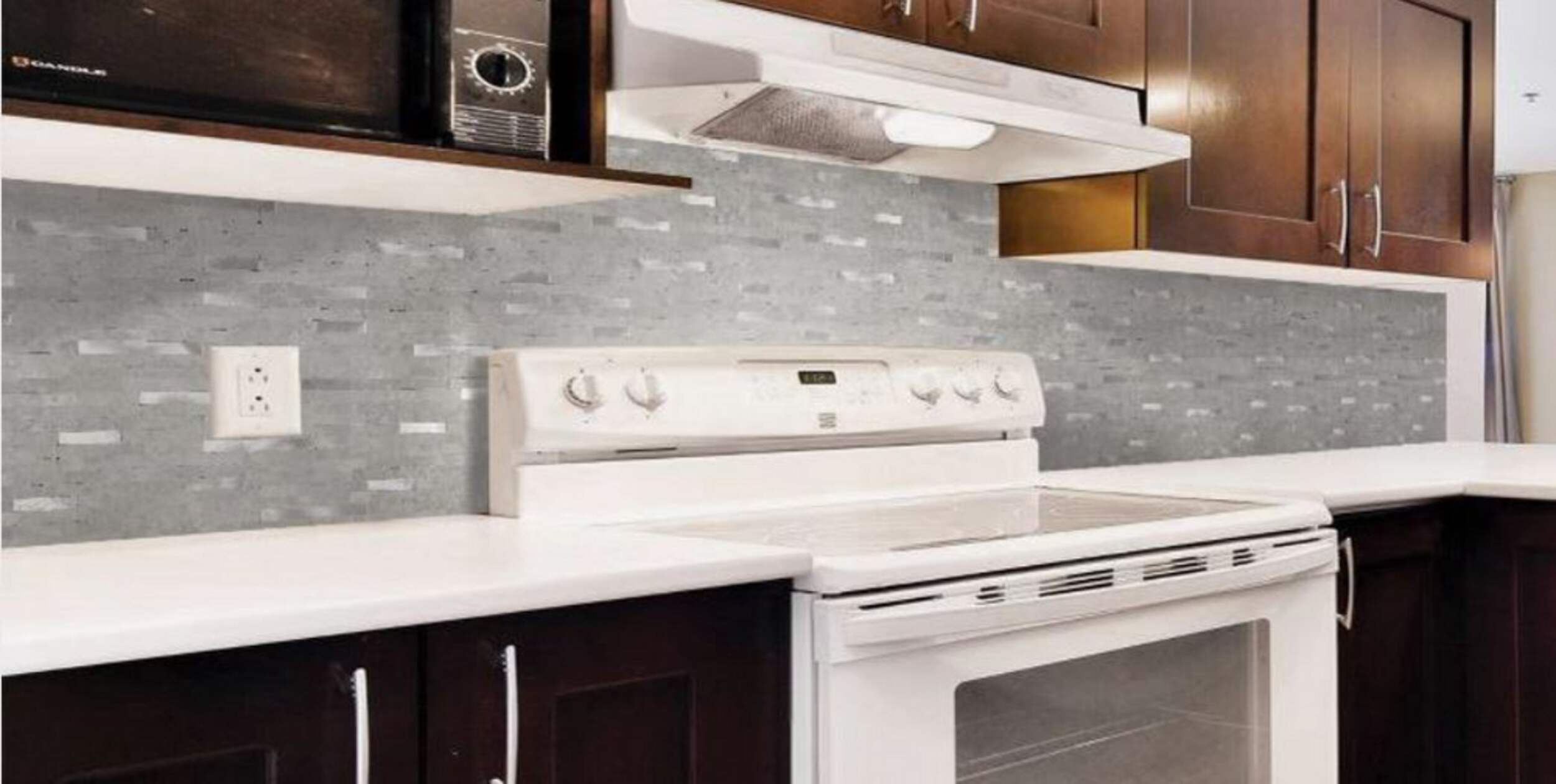 Metal by ASP Peel & Stick Metal & Stone Backsplash Tiles, 11.5 x 11.7