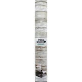 RoomMates Peel & Stick Removable Wallpaper, Repositionable & Washable, Tan Woodplank, 20.5-in x 16.5-ft Front_Flat