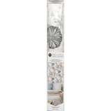 RoomMates Peel & Stick Removable Wallpaper, Repositionable & Washable, Perennial Floral, 20.5-in x 16.5-ft Front_Flat