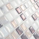 Smart Tiles Peel & Stick Self-Adhesive Kitchen & Bathroom Wall Tiles, Minimo Noche CloseUp