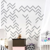 Adzif Grey Timbered Wall Pattern Decal Composite_or_Mixed