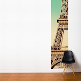 Adzif Contemporary Style Eiffel Tower Wall Mural Front_Flat