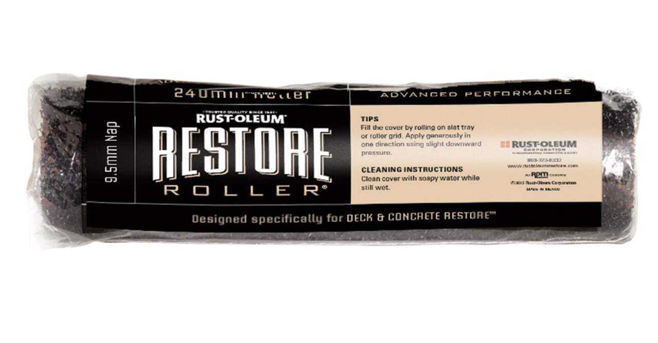 Rustoleum restore roller new arrivals