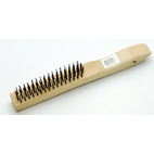 A. Richard Mini Wire Brush 1-1/8 x 2-1/4, Brass, with Built in