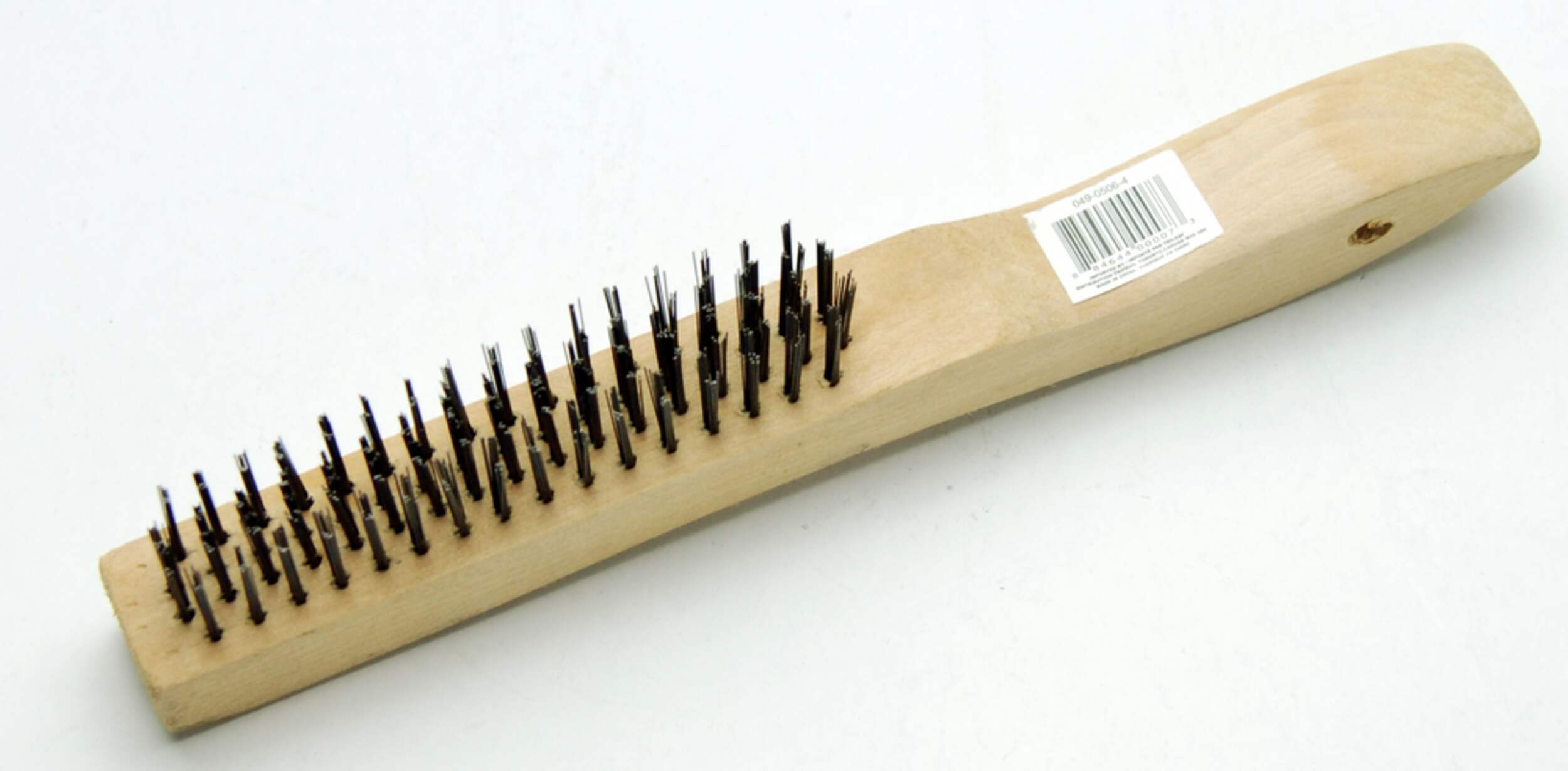Wire Brush, 4-Row Front_Angled_Left