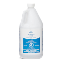 Ro-Tyme Muriatic Acid For Cleaning & Etching Concrete & Descaling Tile/Porcelain, 4-L