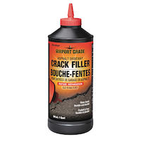 Black Knight Airport Grade Asphalt Driveway Crack Repair Filler, Rubberized Formula, 946-mL Front_Flat