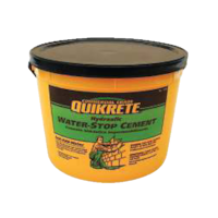 Ciment hydraulique hydrofuge Quikrete, qualité commerciale, prise rapide, 4,5 kg Front_Elevated