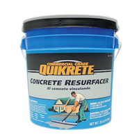 Quikrete Commercial Grade Concrete Resurfacer Compound Mix For Thin Surface Repairs, 9-kg Front_Flat