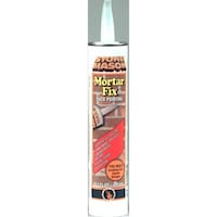 Stone Mason Mortar Fix, Tuck Pointing  Crack & Repair Filler For Brick & Masonry, 300-mL Front_Flat
