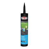 Black Jack Speed-Fill Elastic Blacktop Asphalt Driveway Pavement Crack Filler, Black, 296-mL Front_Flat