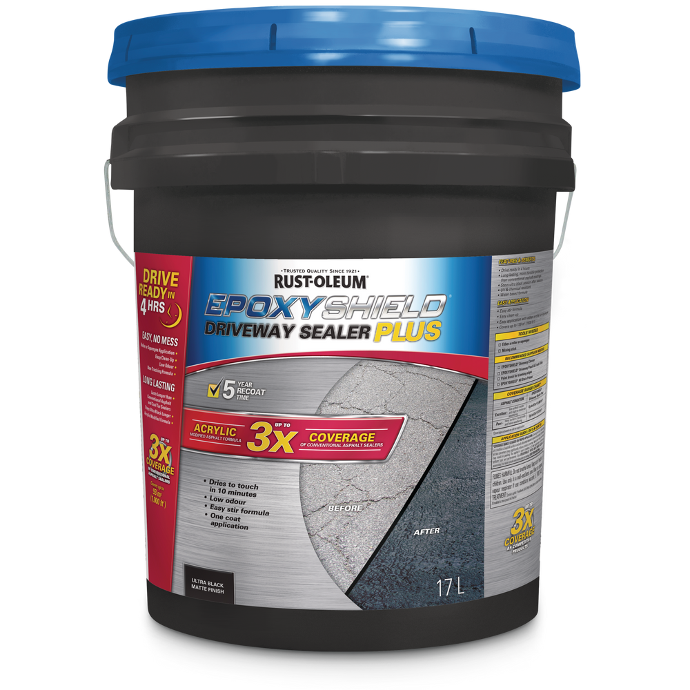 RustOleum Epoxy Shield Asphalt Driveway Sealer Plus, 1000 sq. ft