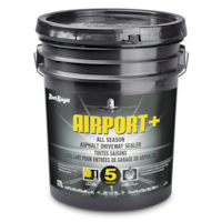Black Knight Airport+ All-Season Driveway Asphalt Sealer, 250-400 sq. ft Coverage, 17-L Front_Elevated