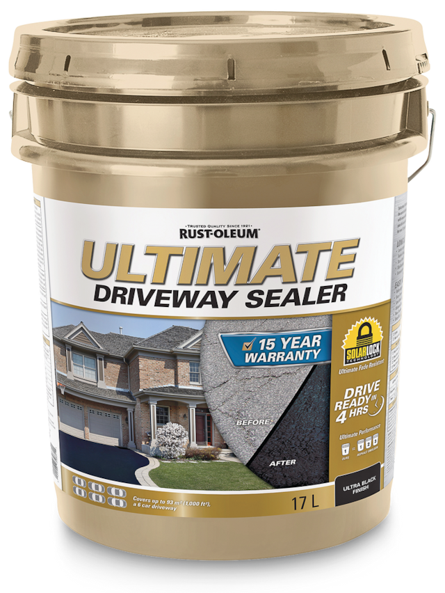 RustOleum 15Year Ultimate Asphalt Driveway Sealer, 1000 sq. ft