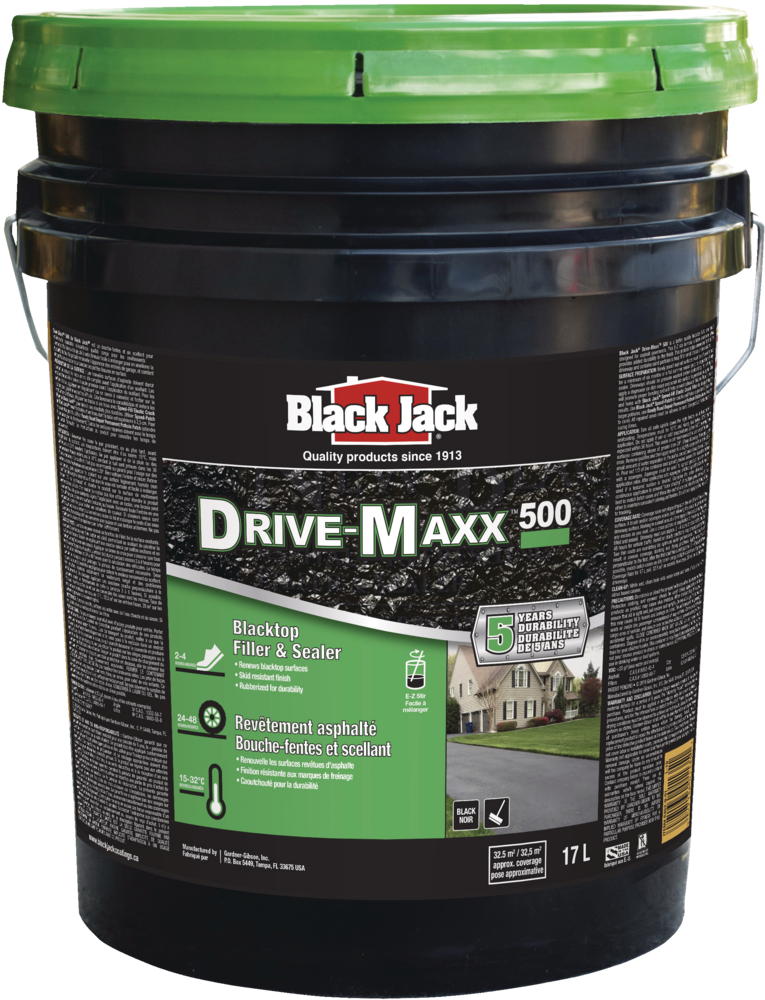 Black Jack Drive-Maxx 500 Blacktop Filler & Sealer, 5-Years, 17-L ...