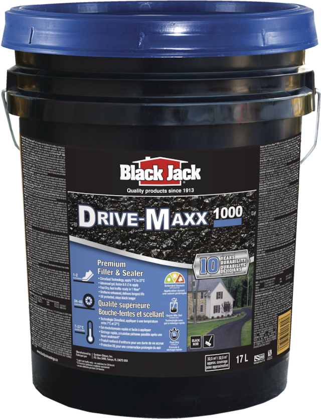 Black Jack Drive-Maxx 1000 10-Year Asphalt Driveway Filler & Sealer, 32 ...