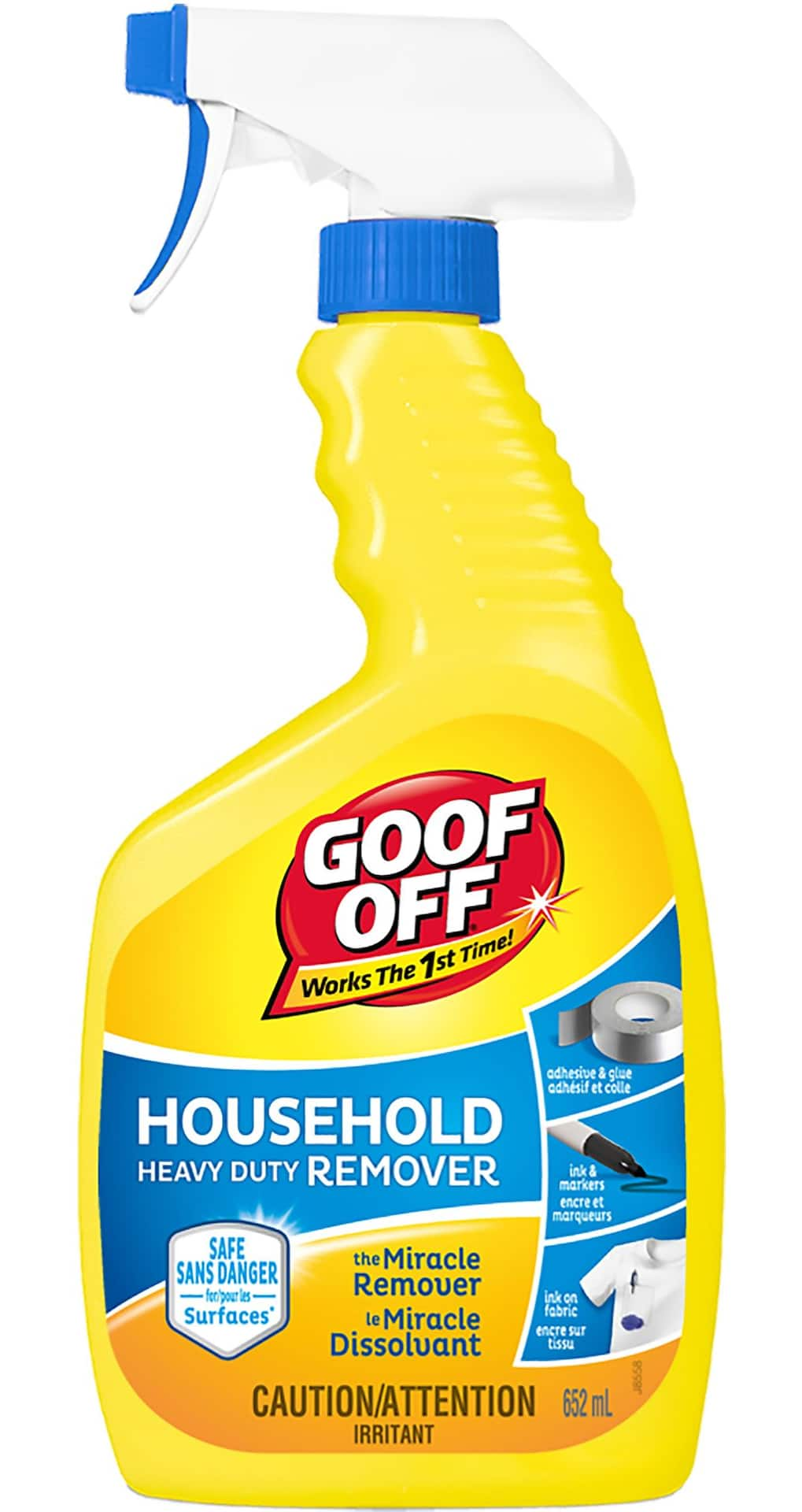 Goof Off Household Heavy Duty Remover Multi Purpose Spot Stain Spray