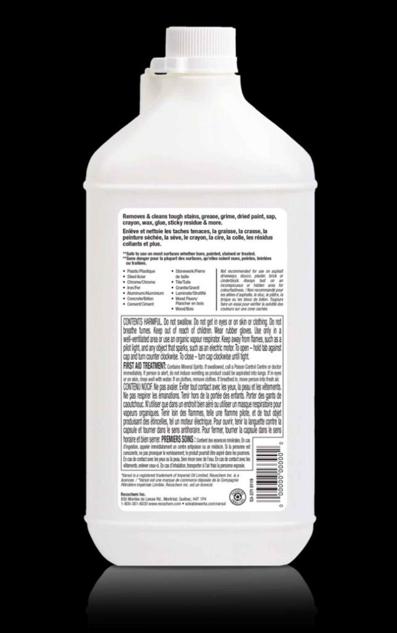 Varsol Paint Thinner, Cleaner & Degreaser For OilBased Paint, Varnish