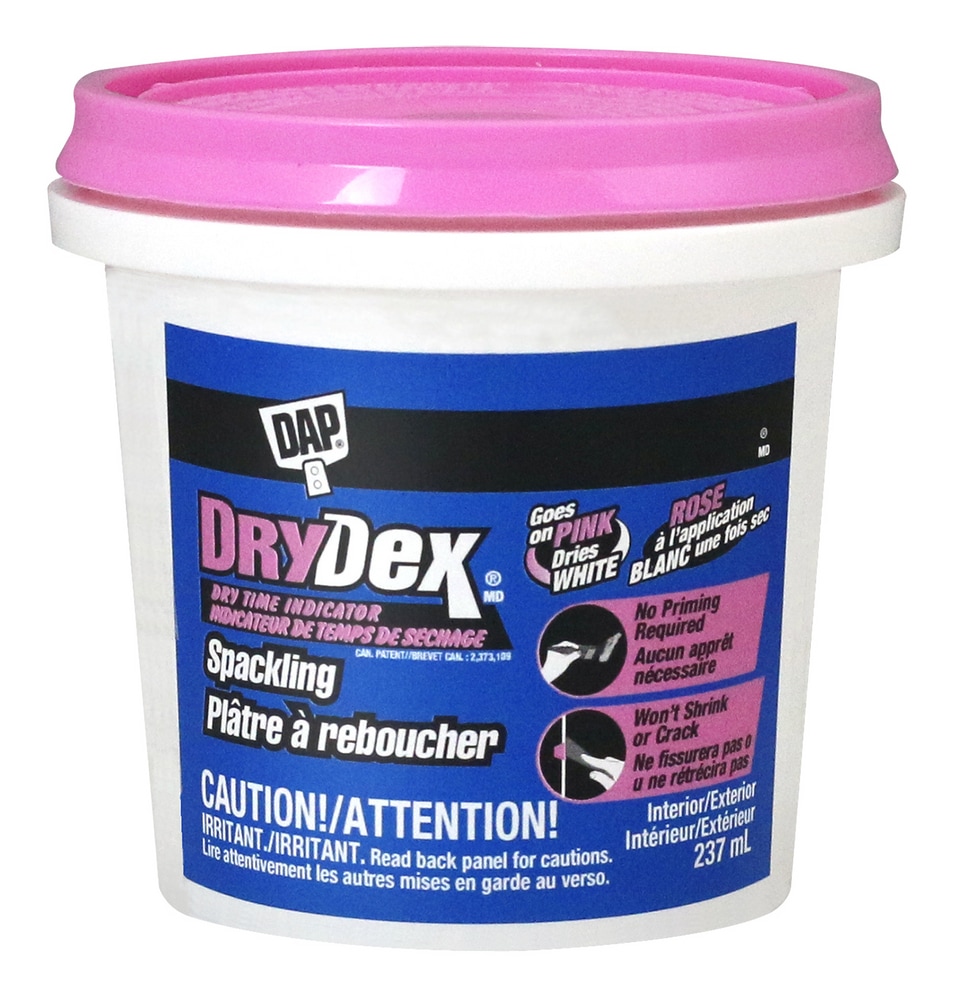 DAP DryDex Spackling, Wall Hole/Crack Repair Filler with Dry Time