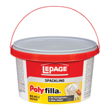 LePage Polyfilla Big Hole Repair Spackling, Hole/Crack Filler, Indoor/Outdoor Use, White, 2.7-L Front_Elevated