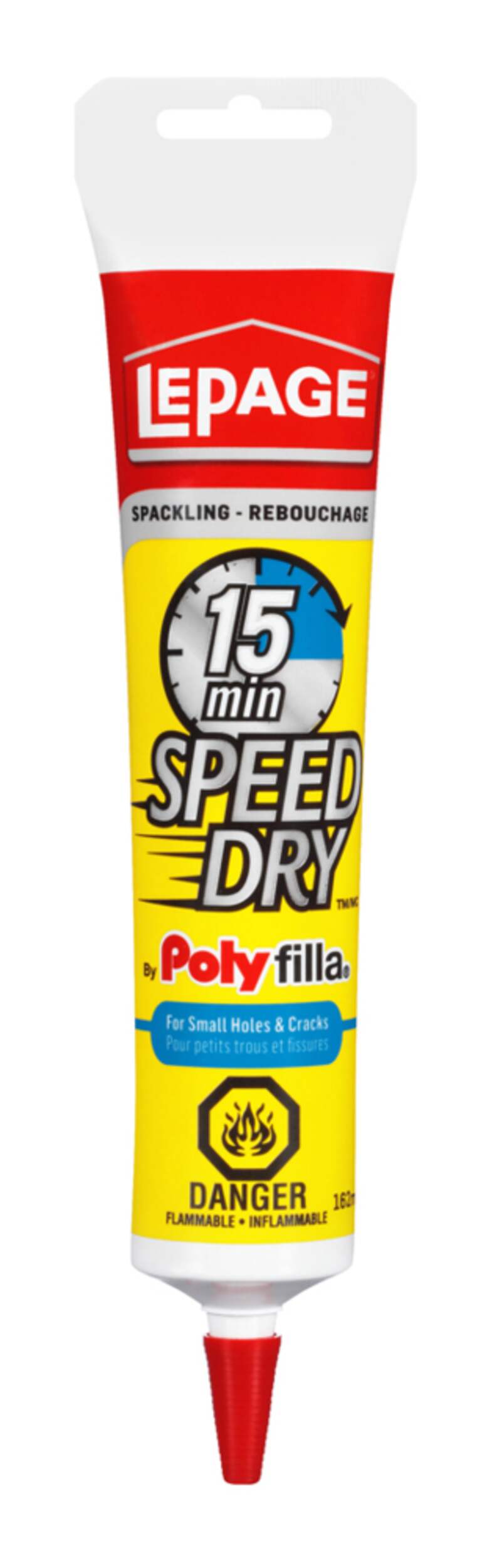 LePage Polyfilla 15Minute Speed Dry Spackling, Fills Small Holes