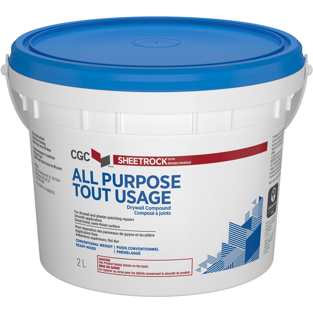 CGC ReadyToUse Drywall Compound, 2L Canadian Tire