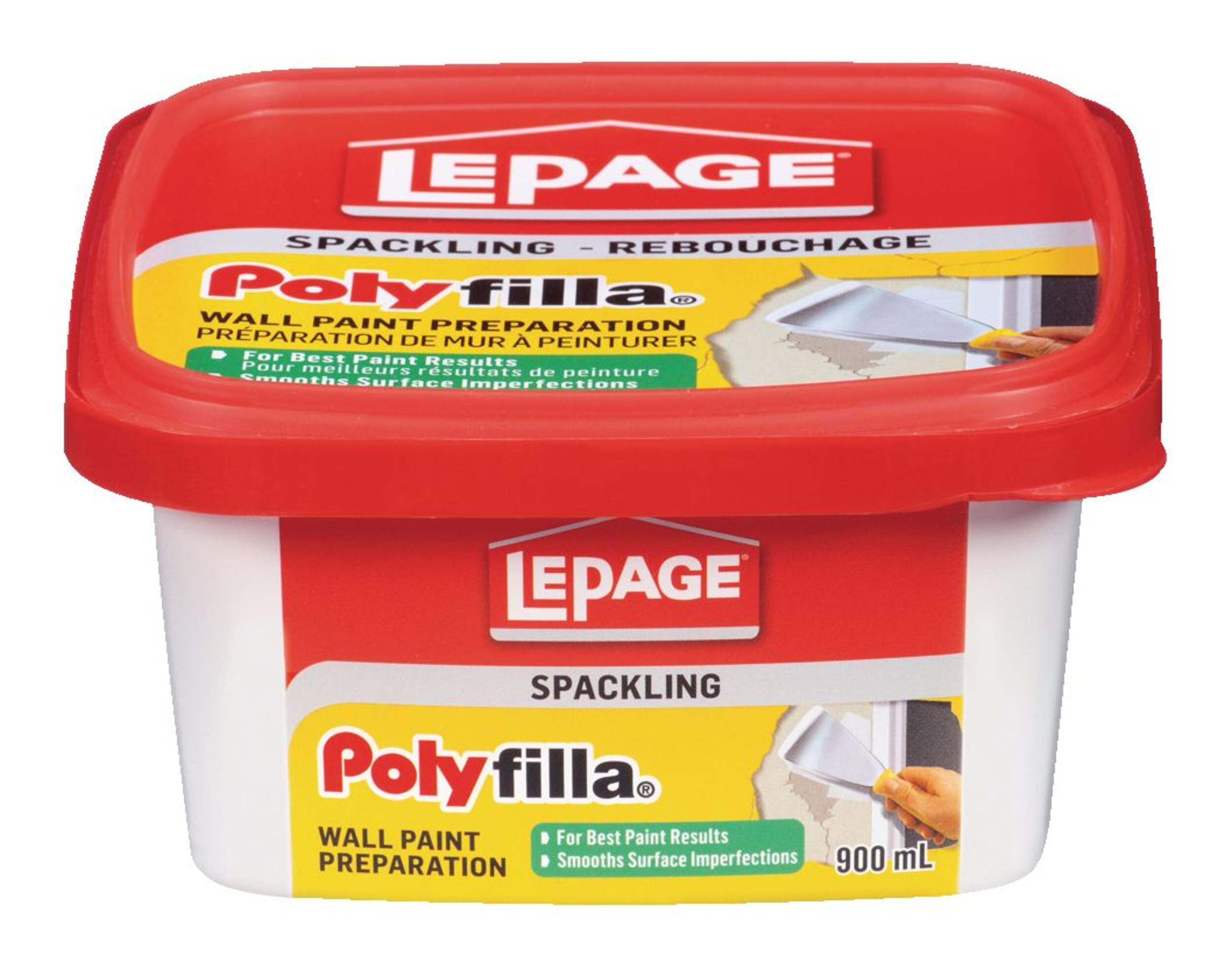 LePage Polyfilla Wall Paint Preparation Spackling, Hole/Crack Repair
