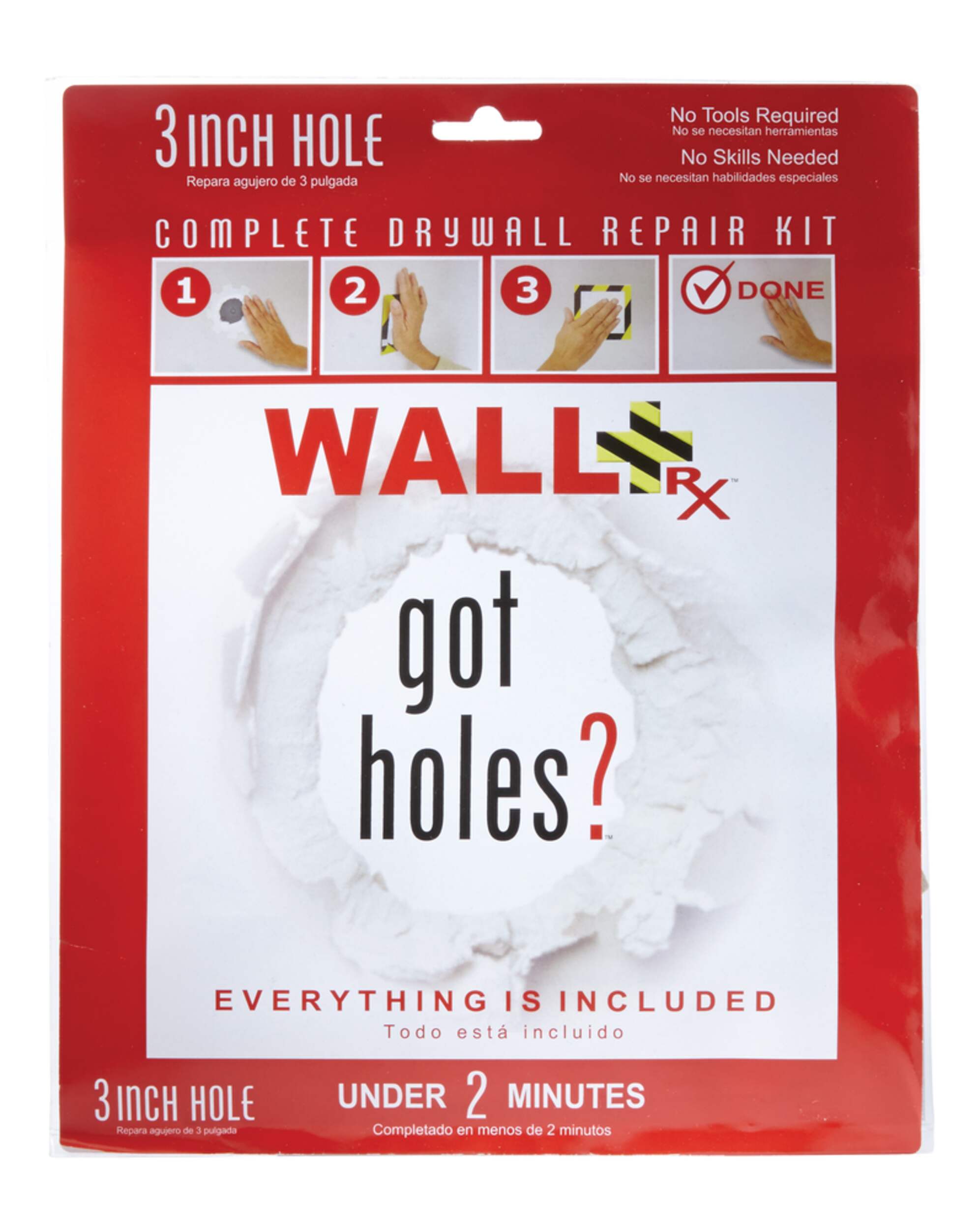 Wall RX Drywall Repair Kit, 3in Canadian Tire