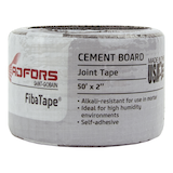 Saint-Gobain FibaTape Self-Adhesive Waterproof Cement Board Joint Tape, 50-ft Front_Flat