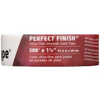 Saint-Gobain Fiba Tape Perfect Finish Ultra-Thin Mesh Drywall Joint Tape, 48-mm x 91.5-m