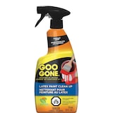 Goo Gone Latex Paint Clean Up Spray, Safe for Wood Floors, Carpets, Plastic & Tiles, 710-mL Front_Flat
