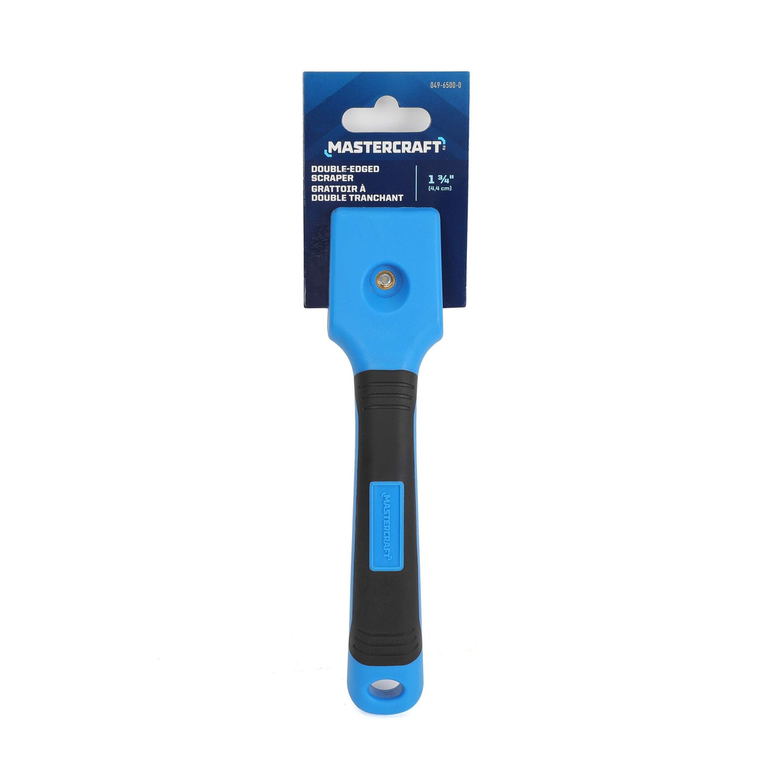 Mastercraft 1-3/4-in Blade Ergonomic Scraper, 9-in Long Handle Front_Flat