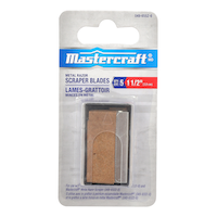 Mastercraft Replacement Razor Blades For Glass & Surface Scraper Tool, 1-1/2-in, 5-pk