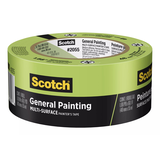3M Scotch General Painting Multi-Surface Painter's Tape, UV-Resistant, Green, 1.88-in x 60-yd Front_Elevated