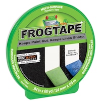 FrogTape Multi-Surface Painter's Tape, Green, 24-mm x 55-m