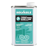 Solvable Professional Grade Lacquer Thinner & Cleaner For Paint & Automotive Coatings Front_Elevated
