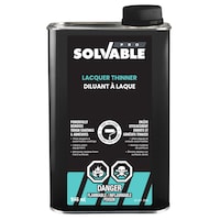 Solvable Professional Grade Lacquer Thinner & Cleaner For Paint & Automotive Coatings