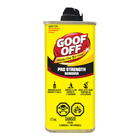 Goof Off Pro Strength Remover Multi-Purpose Household Spot & Stain Cleaner, 177-mL