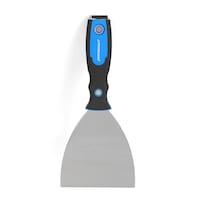 Mastercraft Multi-Purpose Flexible Carbon Steel Spackling/Putty Knife & Paint Scraper, 4-in Front_Flat