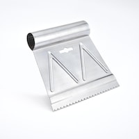 Richard Multi-Purpose Steel V-Notch Adhesive Spreader/Applicator Tool, 3/16 x 6-in