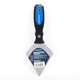 Mastercraft Carbon Steel Drywall Pointing Knife with Soft Grip & Hammer End Front_Flat