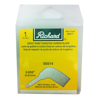 Richard Replacement Grout Remover Blade Front_Flat