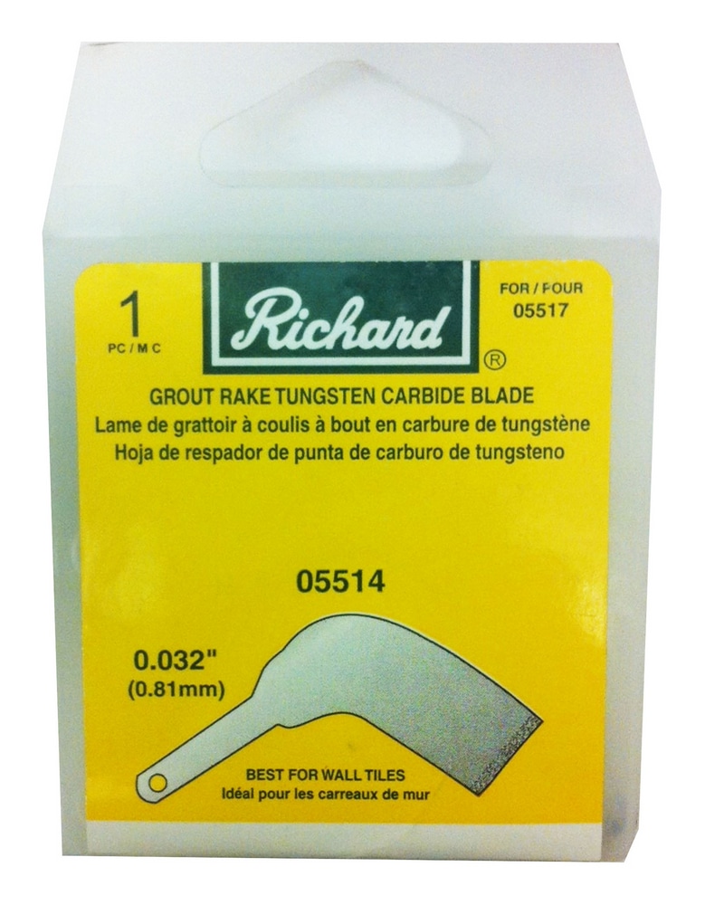 Richard Replacement Grout Remover Blade Canadian Tire