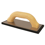 Applicateur de coulis pour carreaux Richard avec plaque de base en aluminium et coussinet en mousse caoutchoutée, 4 x 9 po Back_Angled_Left