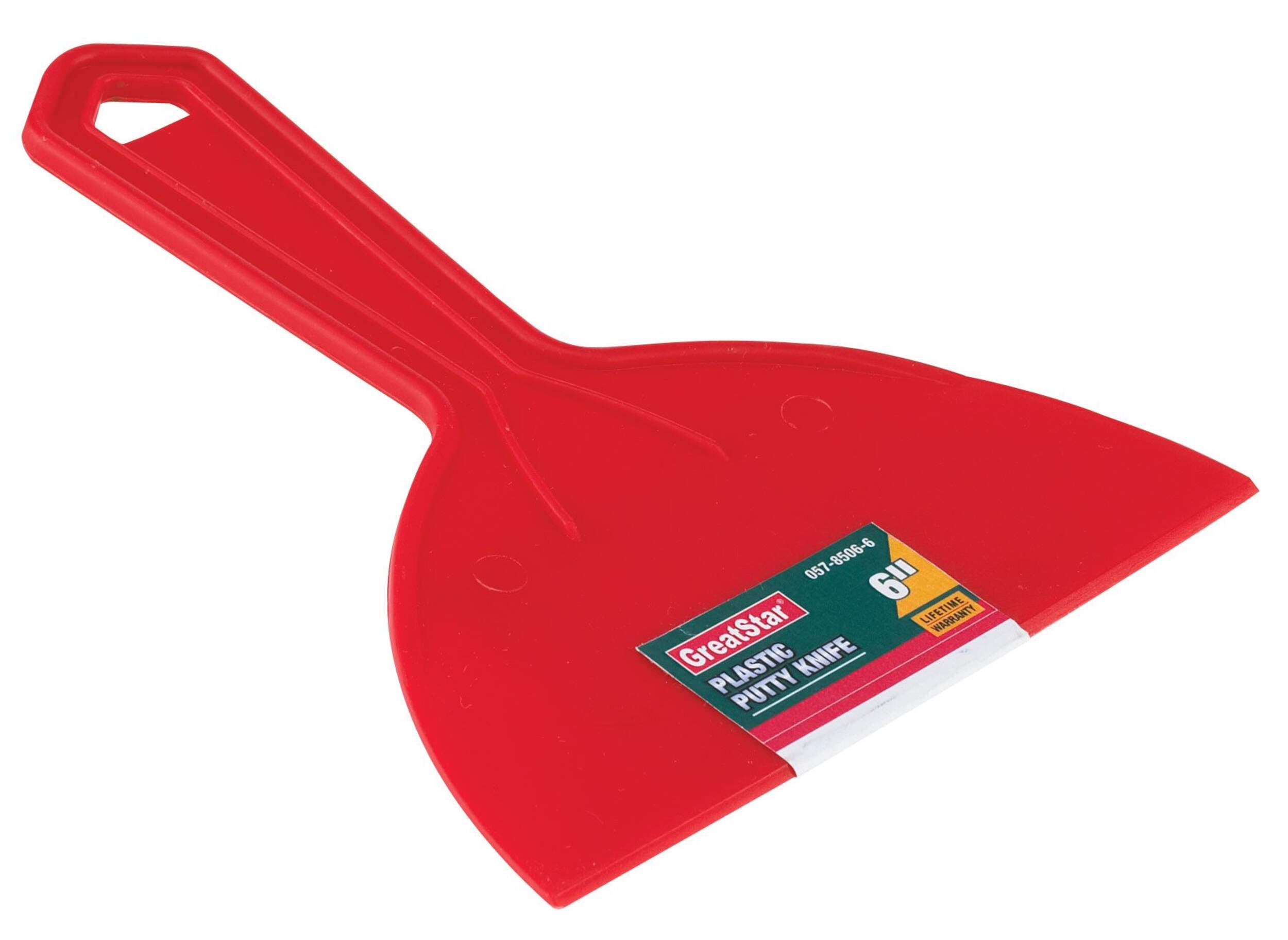 Drywall Plastic Knife, 6-in Front_Angled_Right