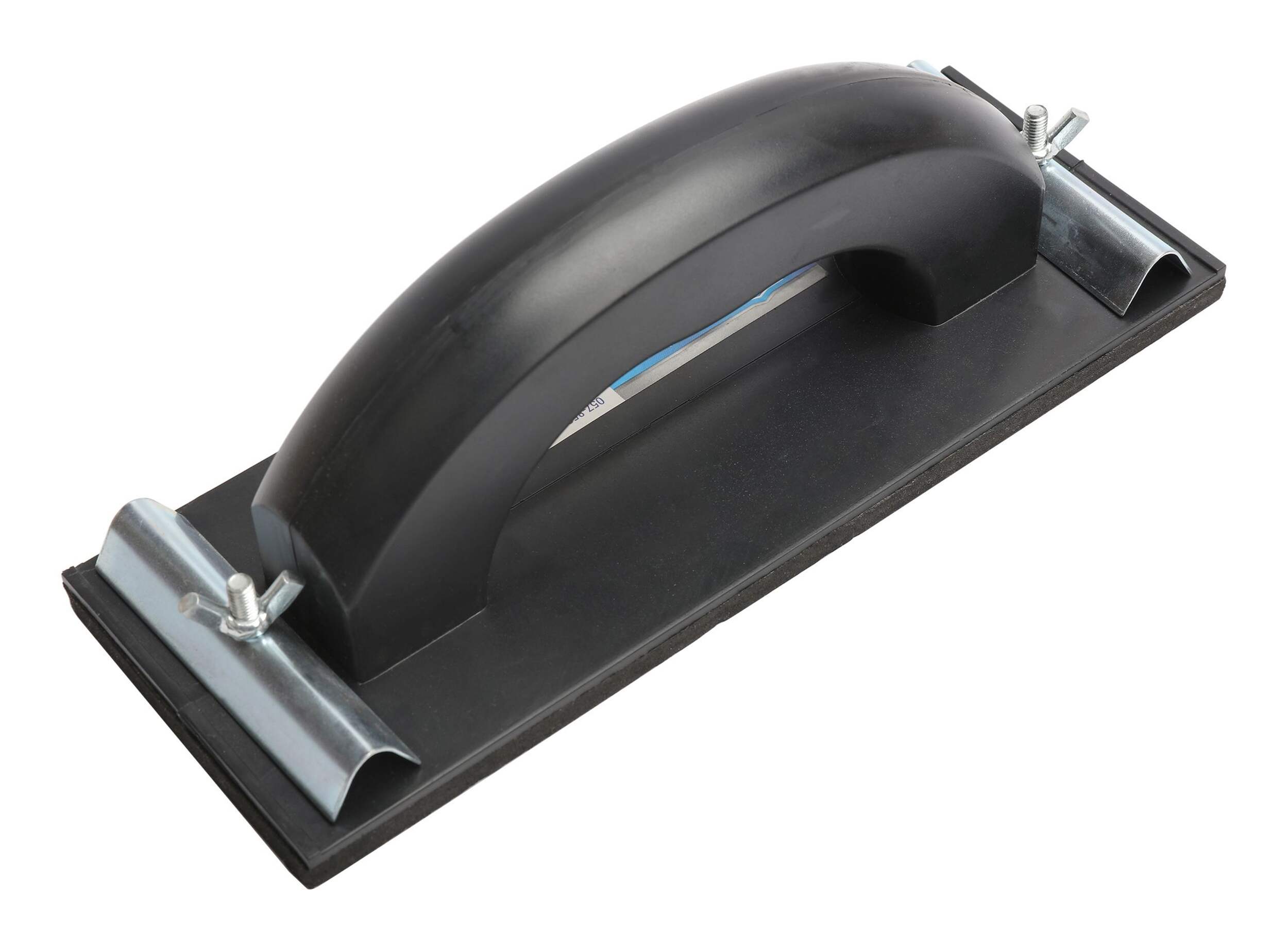 Mastercraft Heavy-Duty Plastic Hand Sander with Steel Sandpaper Mounting Clips Overhead_Plunge