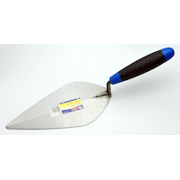 Masonry, Concrete & Brick Pointing Trowel with Ergonomic Handle Grip 10-in Overhead_Plunge