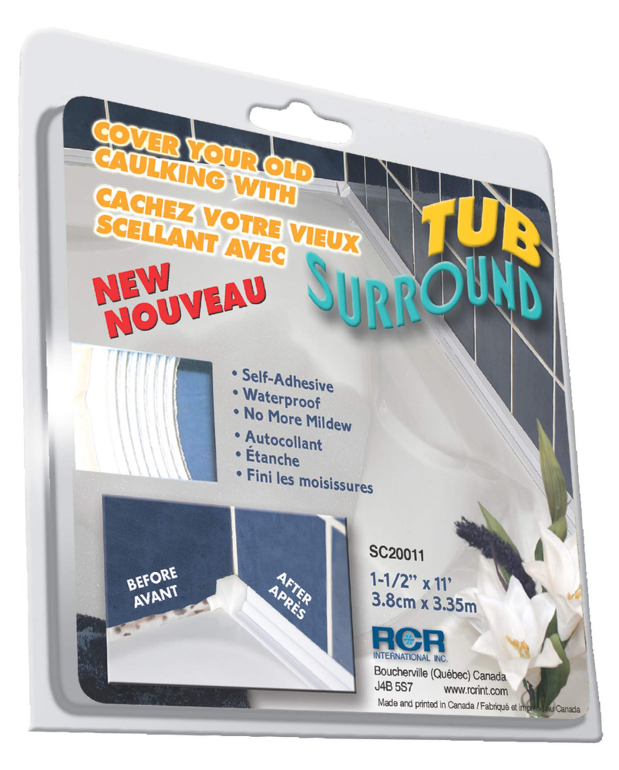 Tub Surround Trim Front_Angled_Right
