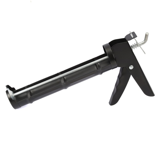 Universal Metal Caulking Gun Applicator/Dispenser with Ladder Hook