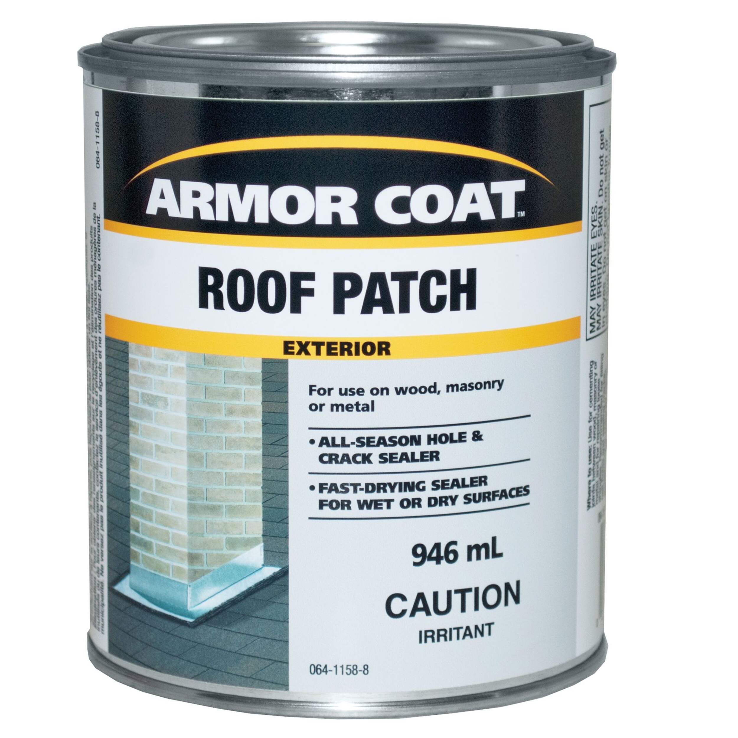 Armor Coat Roof Repair Patch, 946-mL Front_Flat